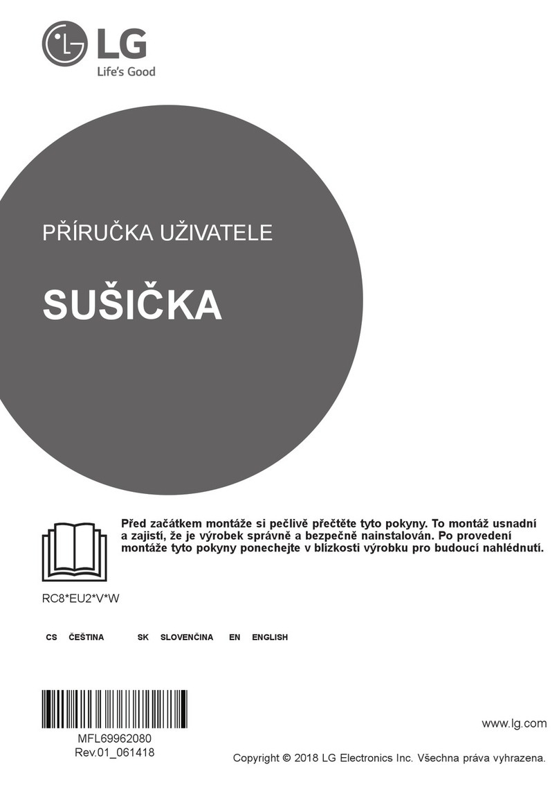 LG RC8 Series User manual