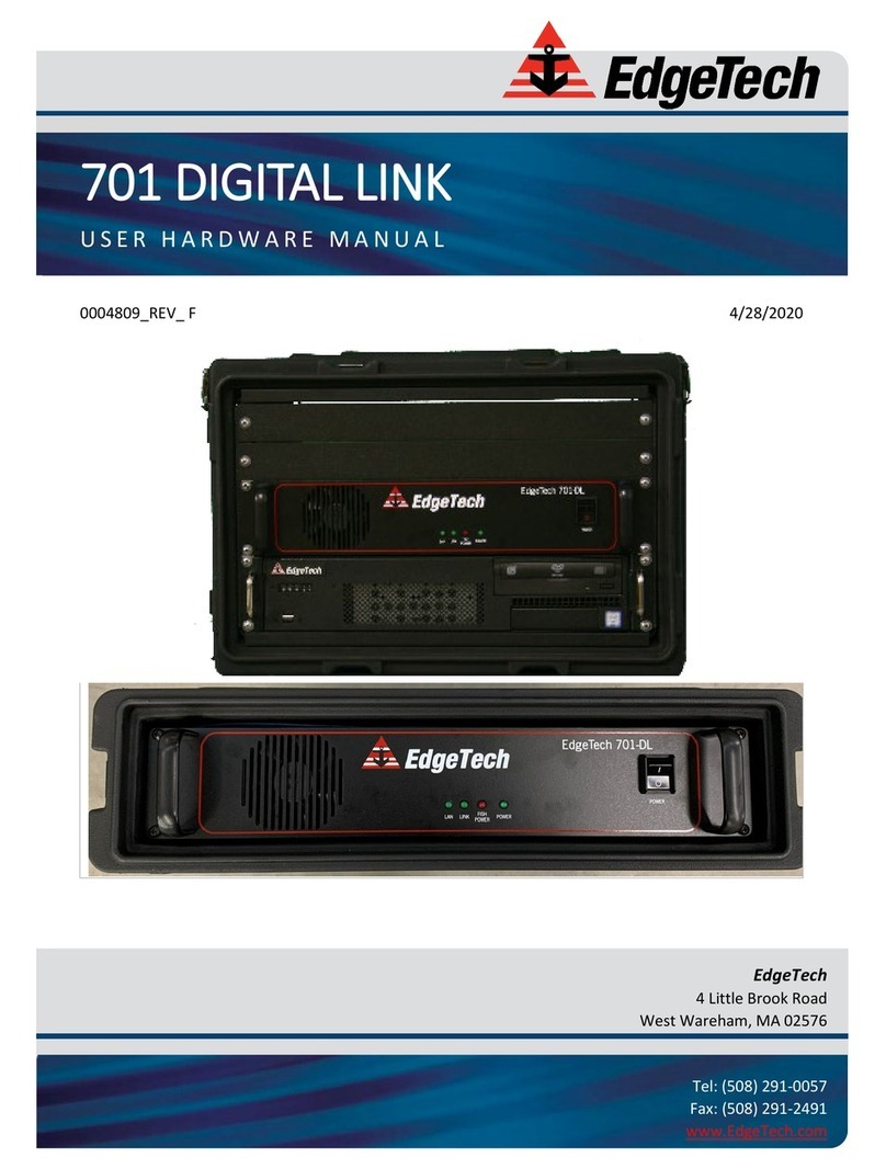 Edgetech 701 DIGITAL LINK User manual