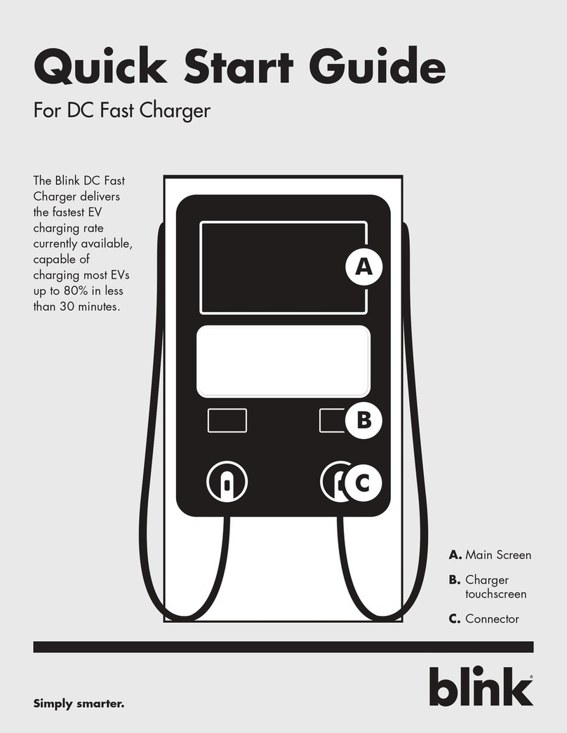 B-Link DC Fast Charger quick start guide
