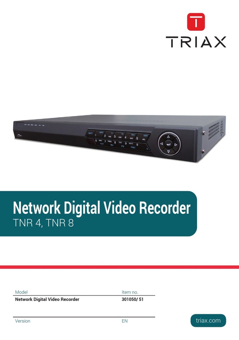 Triax TNR 4 User manual