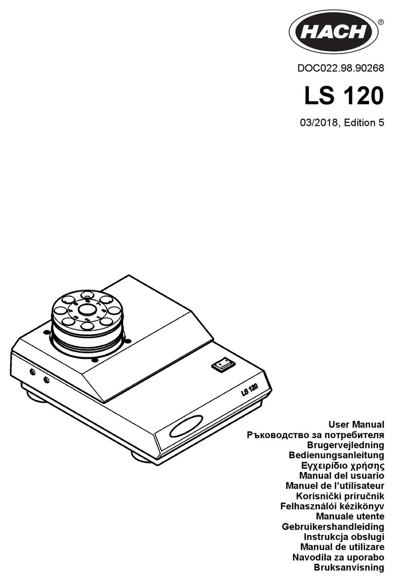 Hach LS 120 user manual