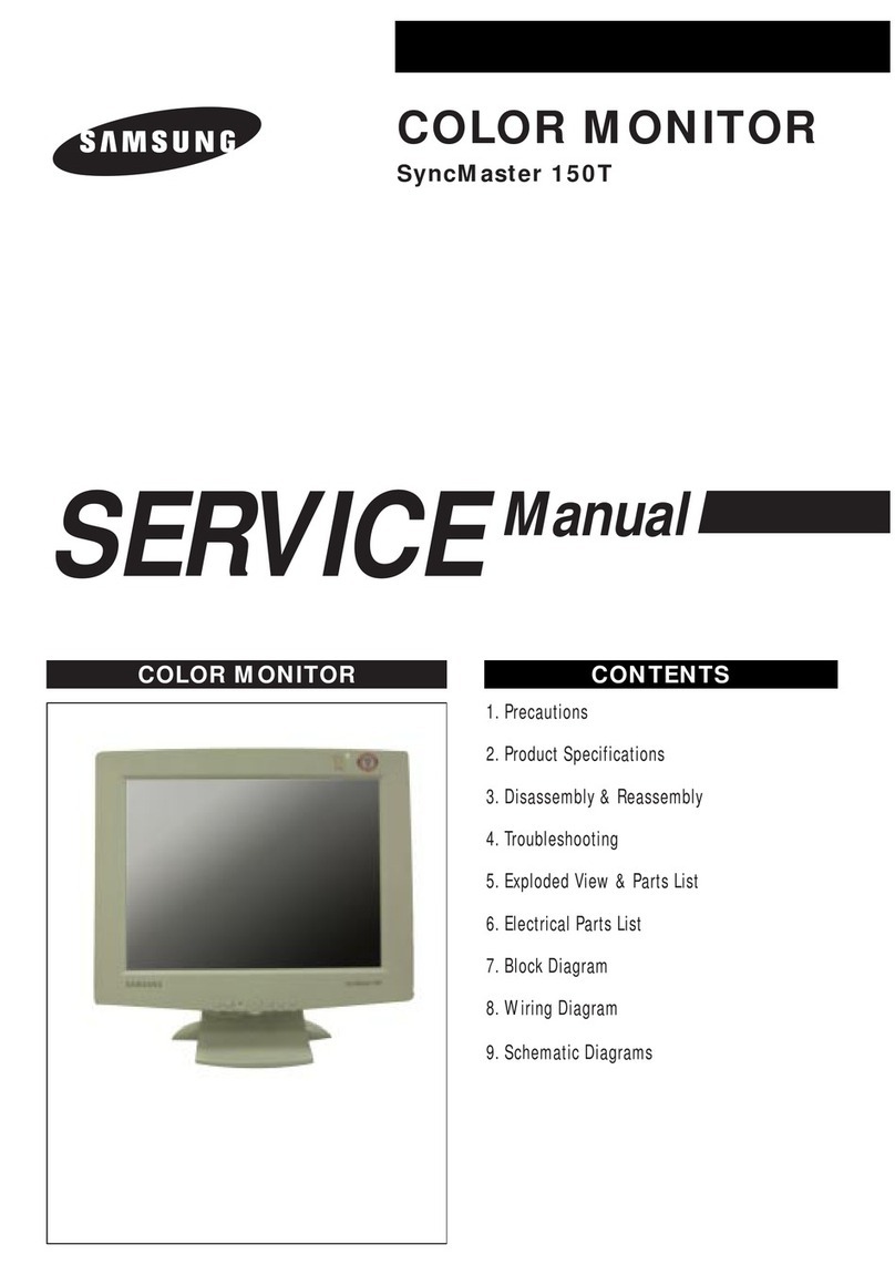 Samsung SyncMaster 150T User manual