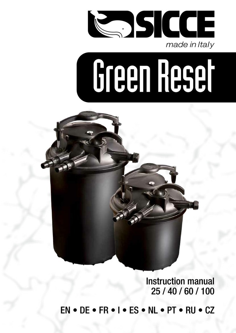 Sicce Green Reset Series User manual