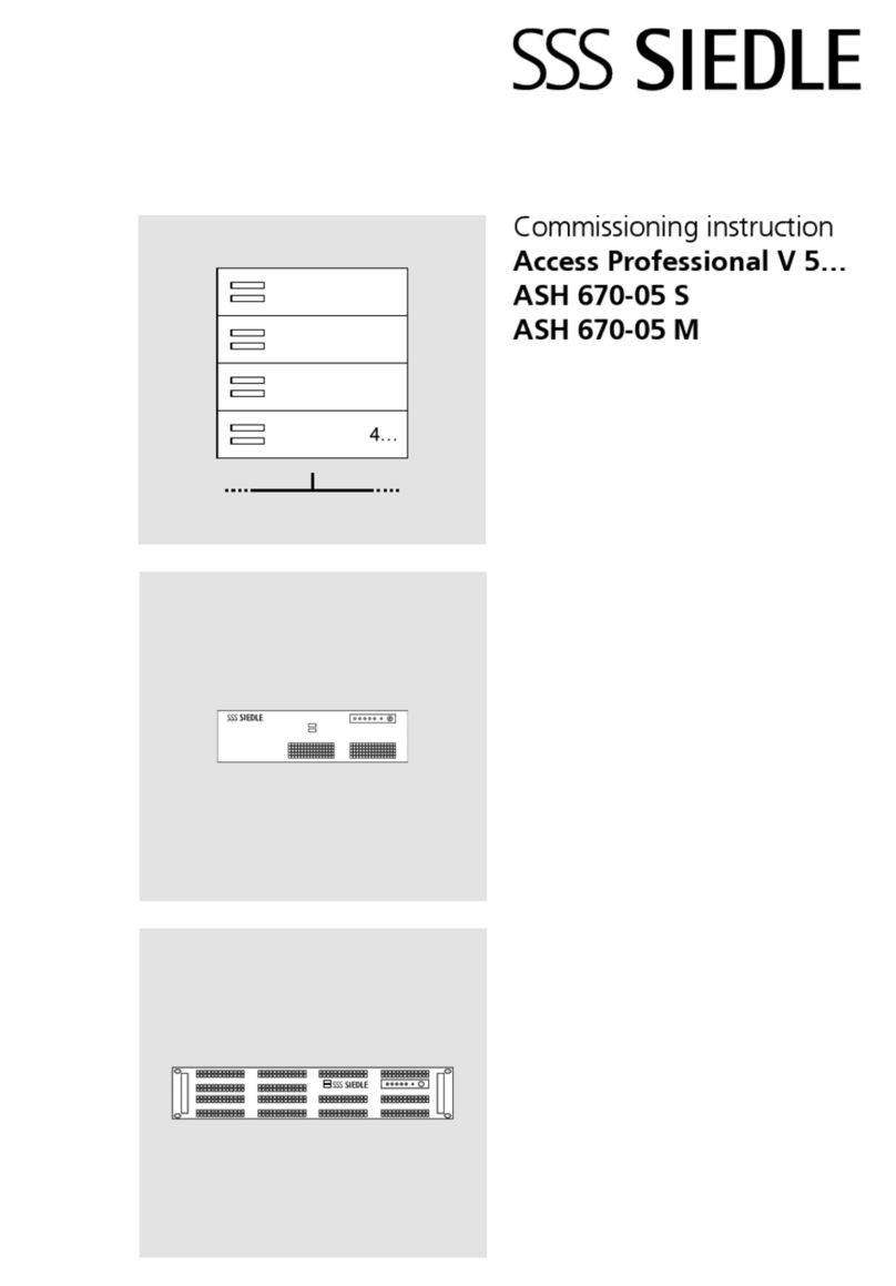 SSS Siedle Access Professional V 5 Series Training manual