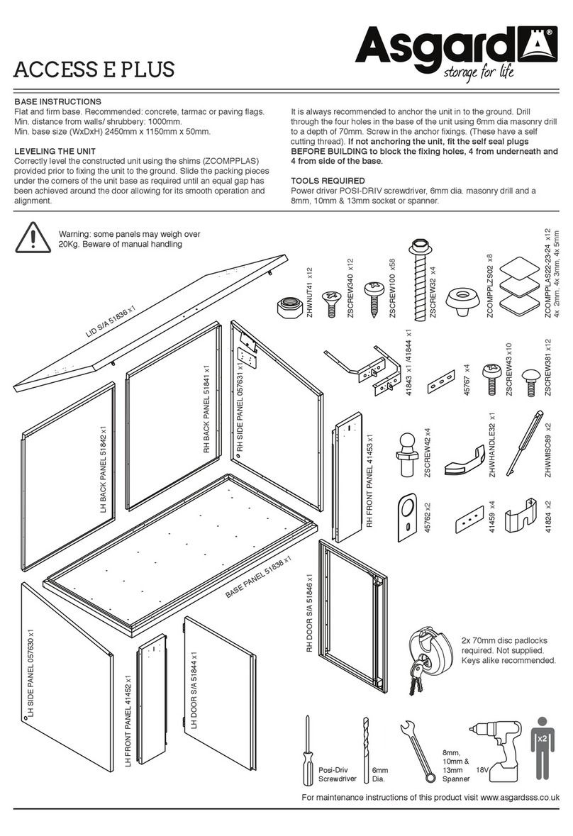 Asgard ACCESS E PLUS manual