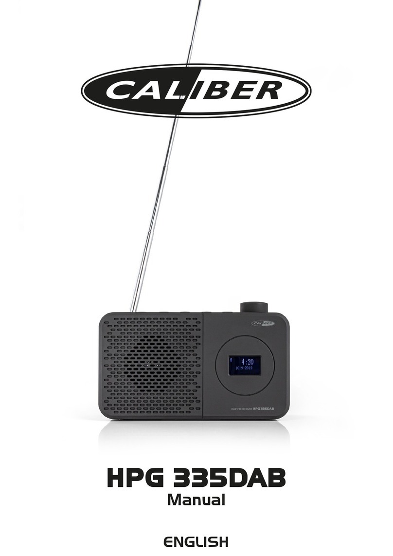 Caliber HPG 335DAB manual