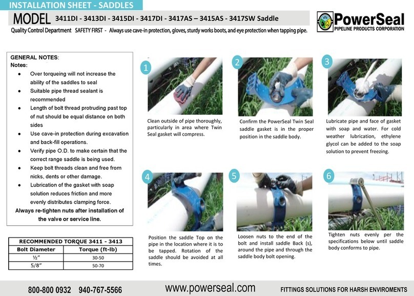 PowerSeal 3411DI Assembly instructions