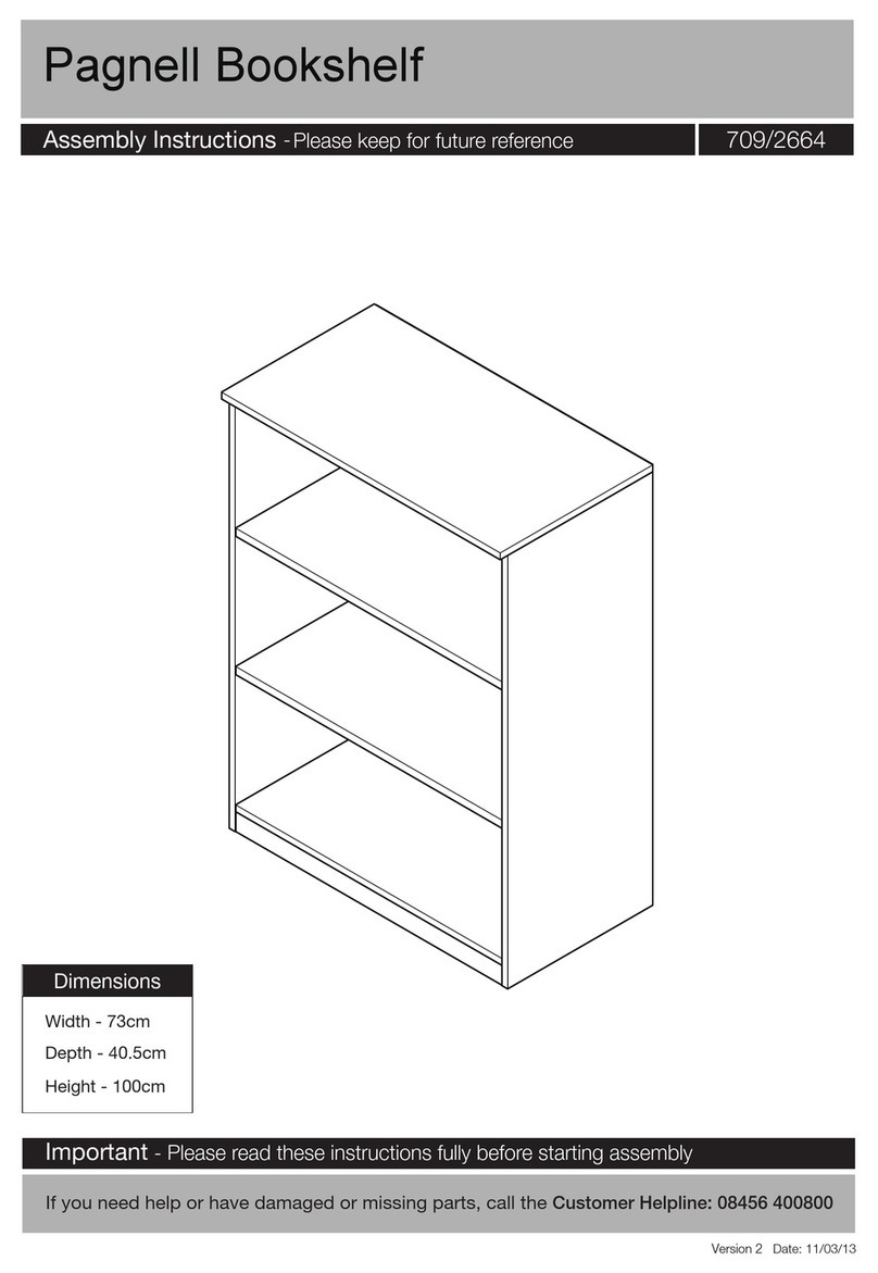 Argos Pagnell 709/2664 Assembly instructions