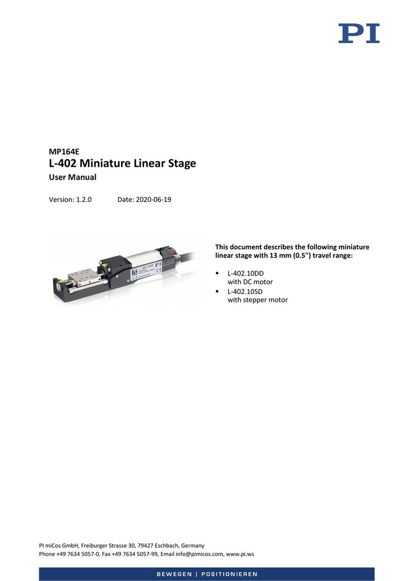 PI L-402 Series user manual