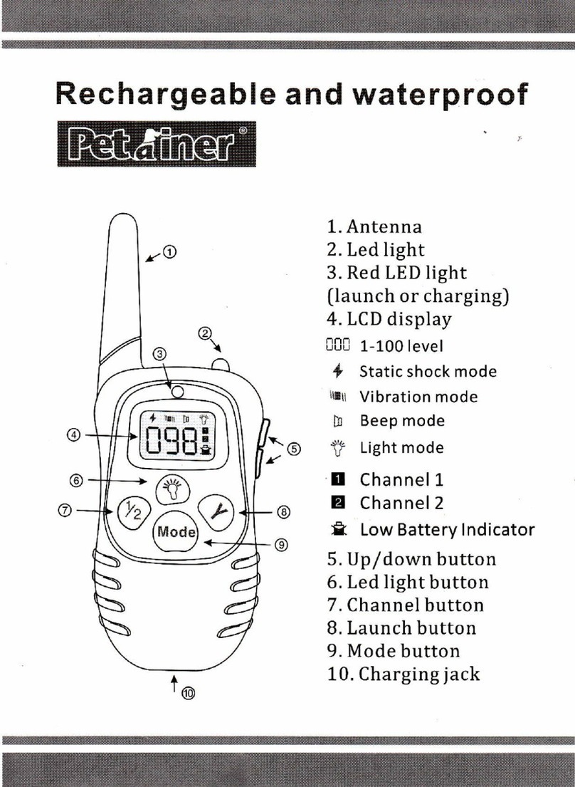 Petrainer CVJC-G340-2GEN quick start guide