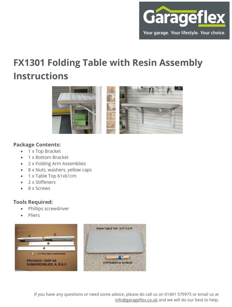 GARAGEFLEX FX1301 User manual
