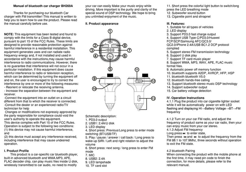 VTIN Technology BH269A manual VTIN Technology BH269A manual