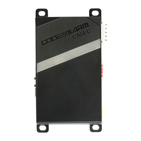 Code Alarm caSEC Installation and reference guide