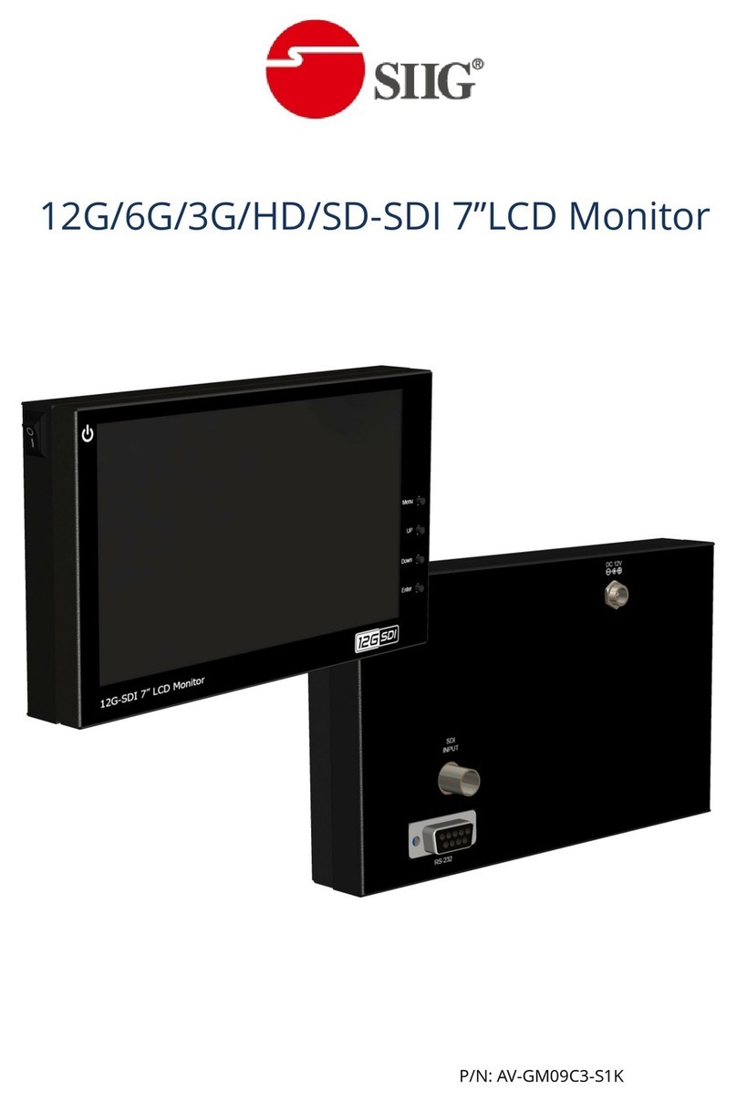 SIIG AV-GM09C3-S1K User manual