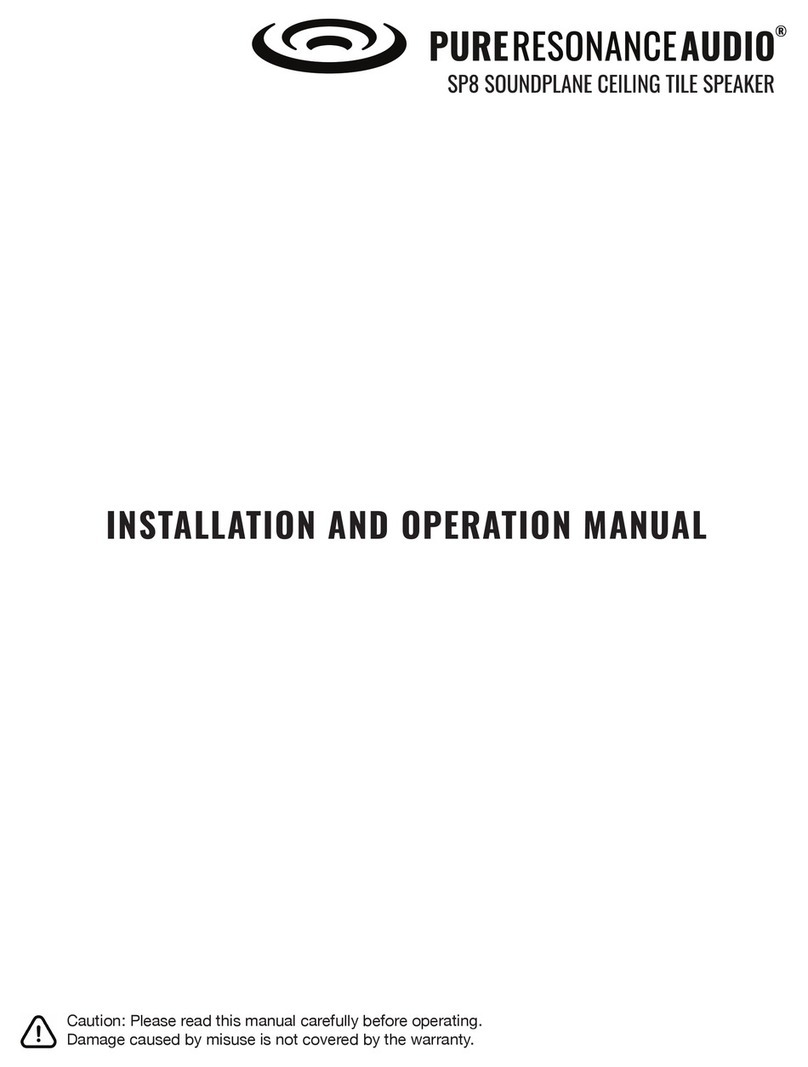 Pure Resonance Audio SP8 Soundplane Installation and operation manual