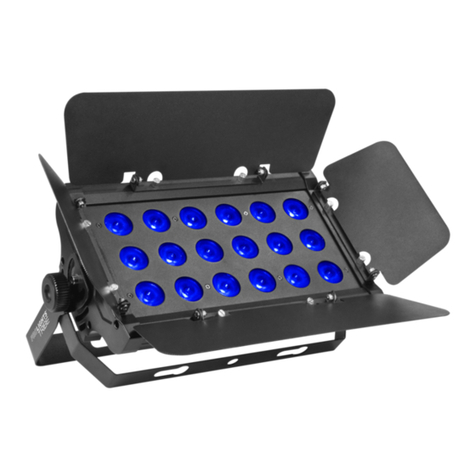 ProLights UVPANEL18 user manual