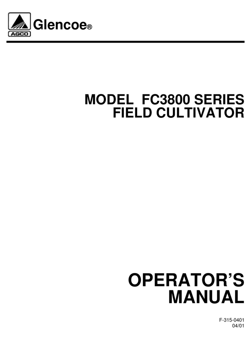 AGCO Glencoe FC3800 Series Operator's manual