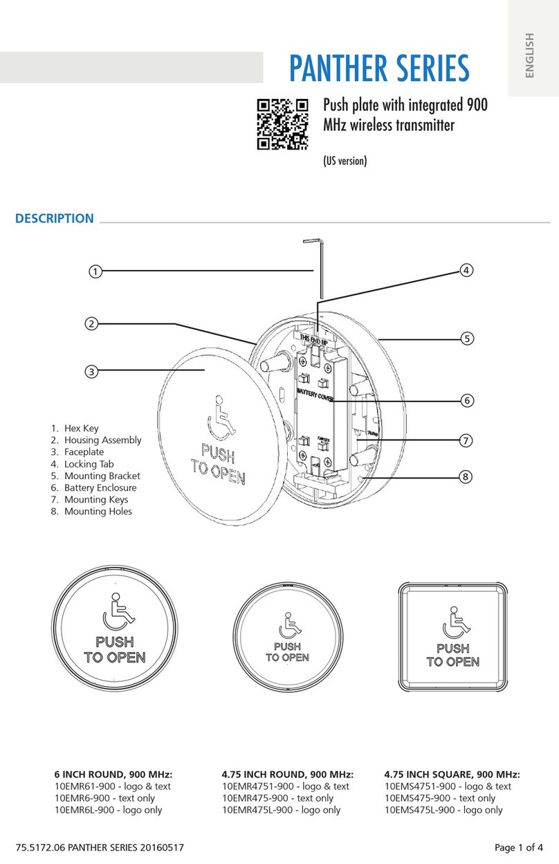 BEA PANTHER Series User manual