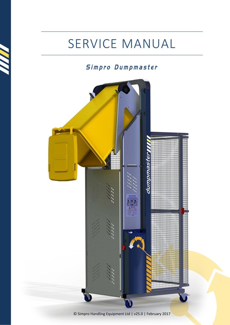 Simpro Dumpmaster Service manual