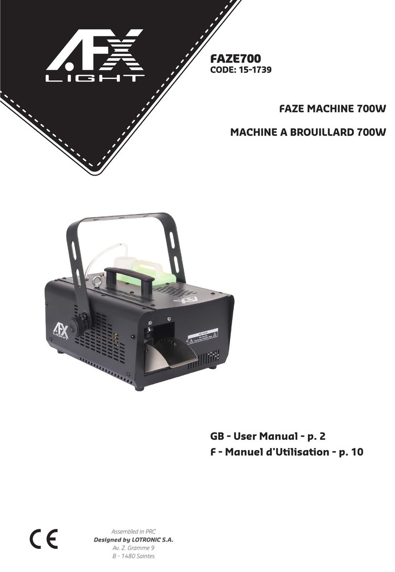 afx light faze700 User manual afx light faze700 User manual