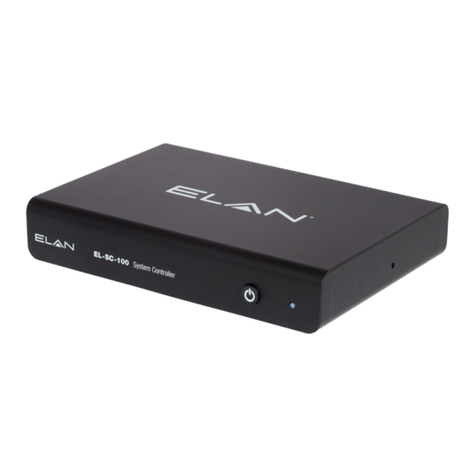 Elan EL-SC-100 User manual