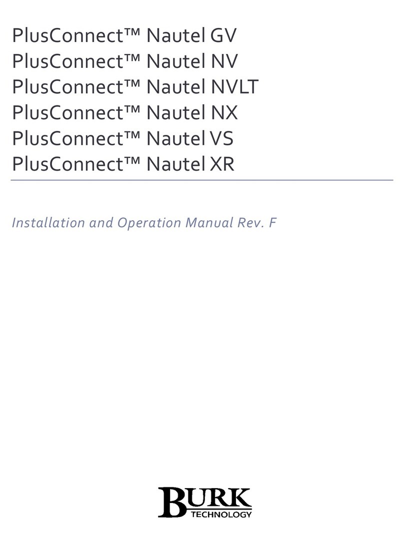 BURK Technology PlusConnect Nautel GV Installation and operation manual