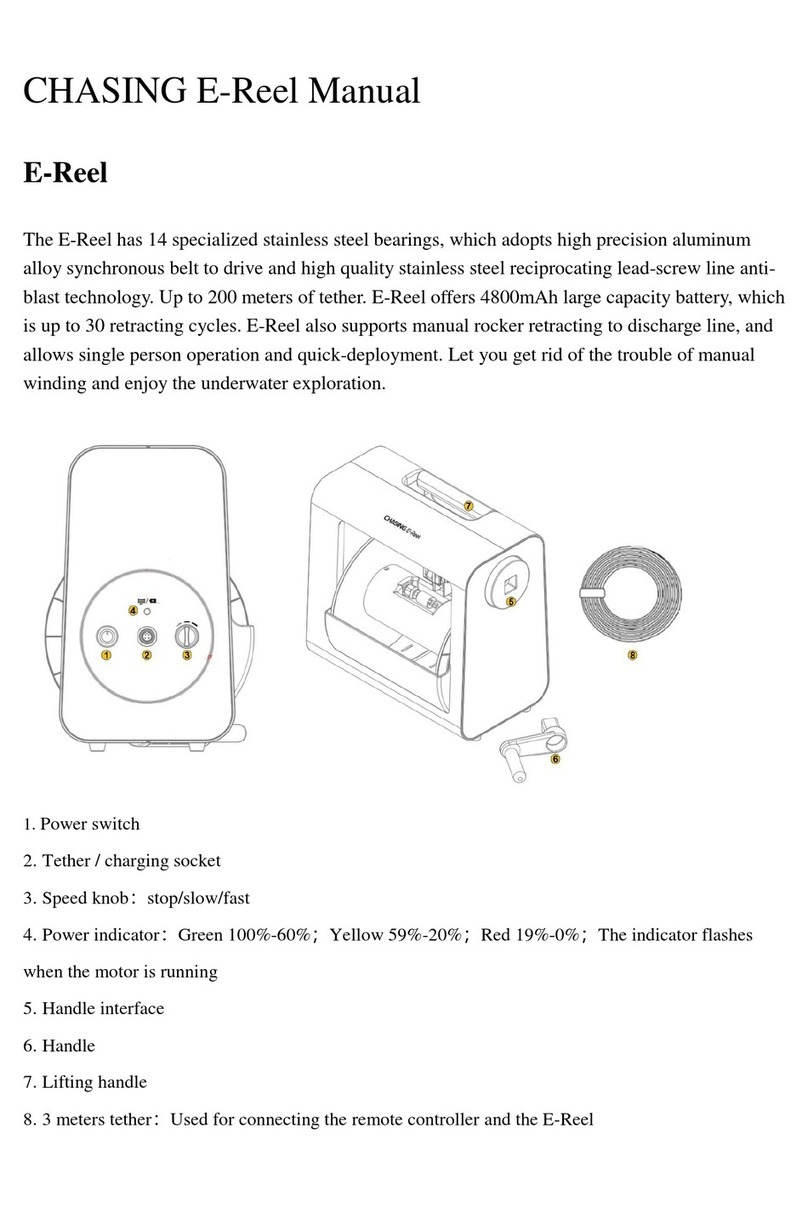 Chasing E-Reel User manual