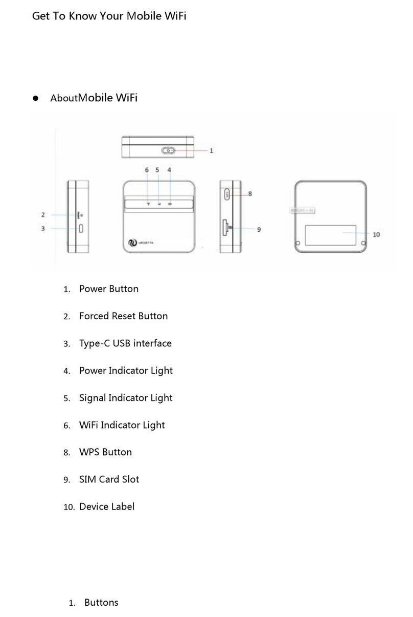 UROCOMM UROZETTA UZ-100 Specification sheet