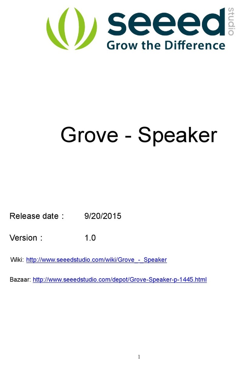 Seeed Grove-Speaker manual