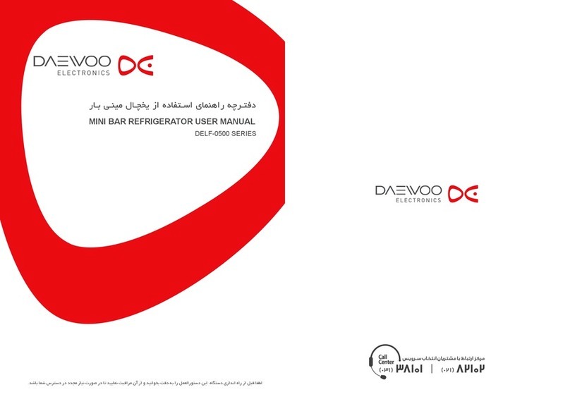 DAEWOO ELECTRONICS DELF-0500 Series user manual