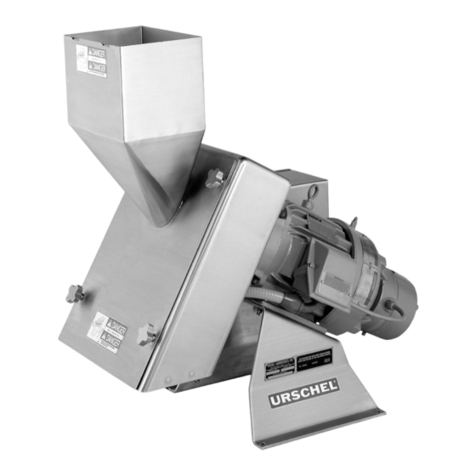 Urschel COMITROL 3600 SLANT instruction manual