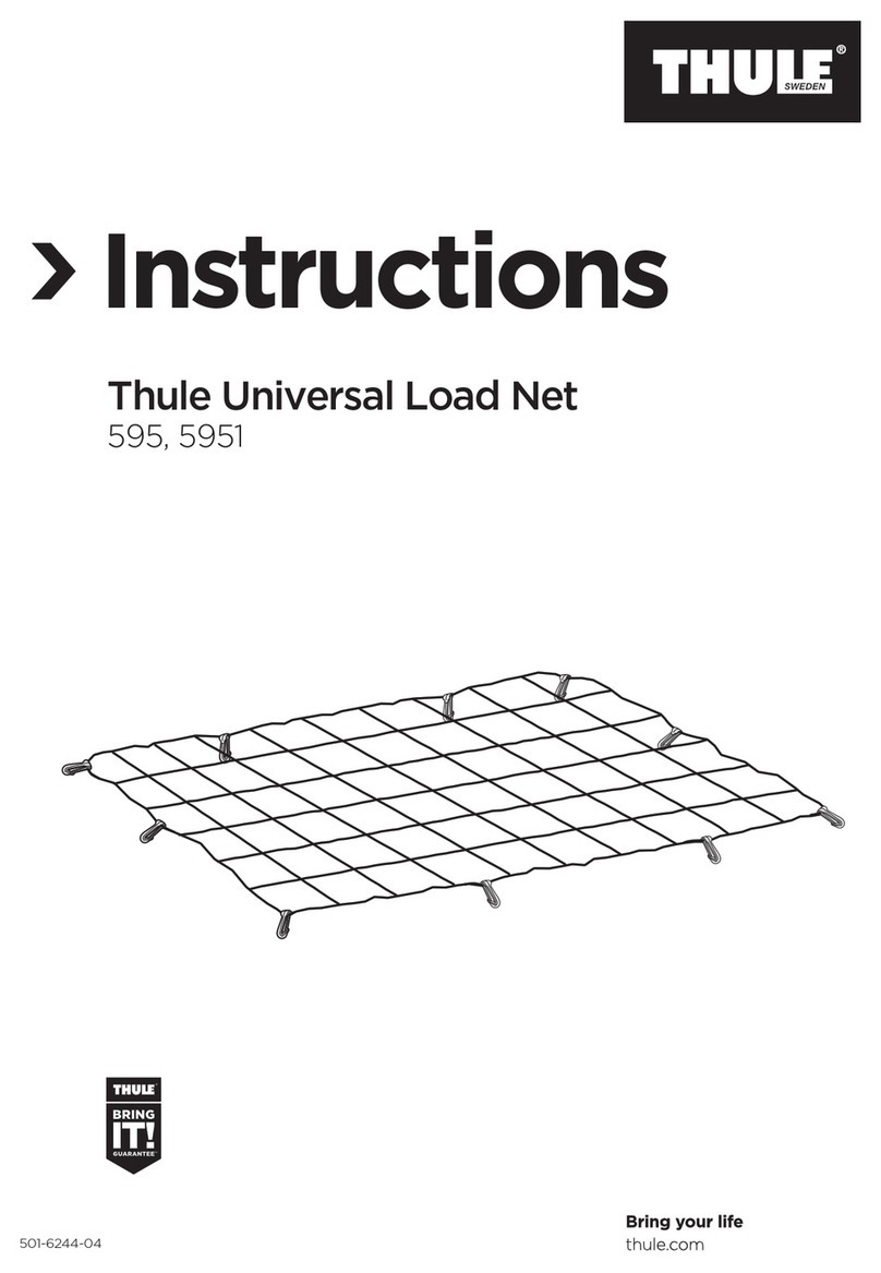 Thule 595 User manual Thule 595 User manual