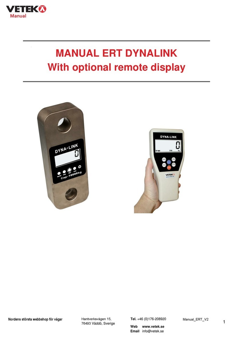Vetek DYNA-LINK ERT Series manual