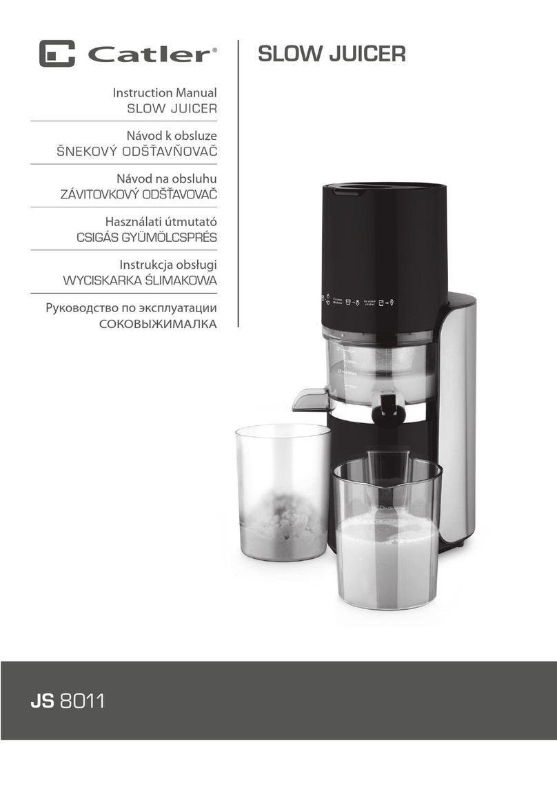 Catler JS 8011 instruction manual