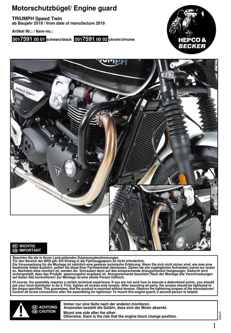 hepco & becker 5017591 00 01 User manual