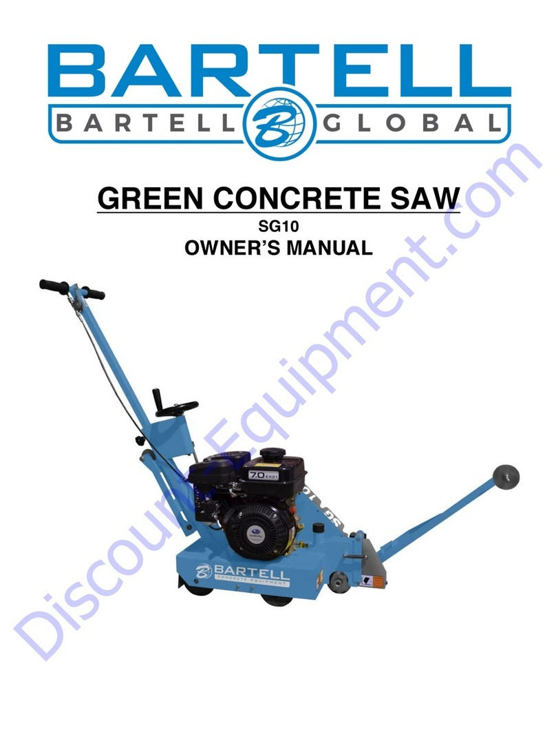 Bartell SG10 owner's manual