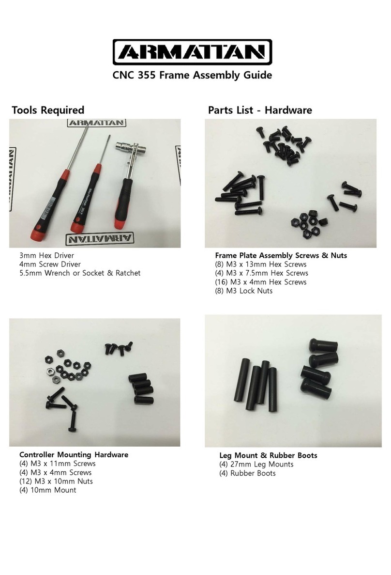 Armattan CNC 355 Assembly guide