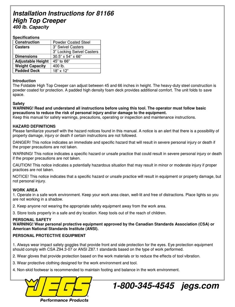 Jegs 81166 installation instructions