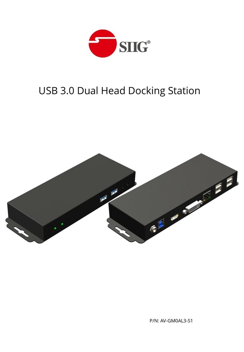 SIIG AV-GM0AL3-S1 User manual