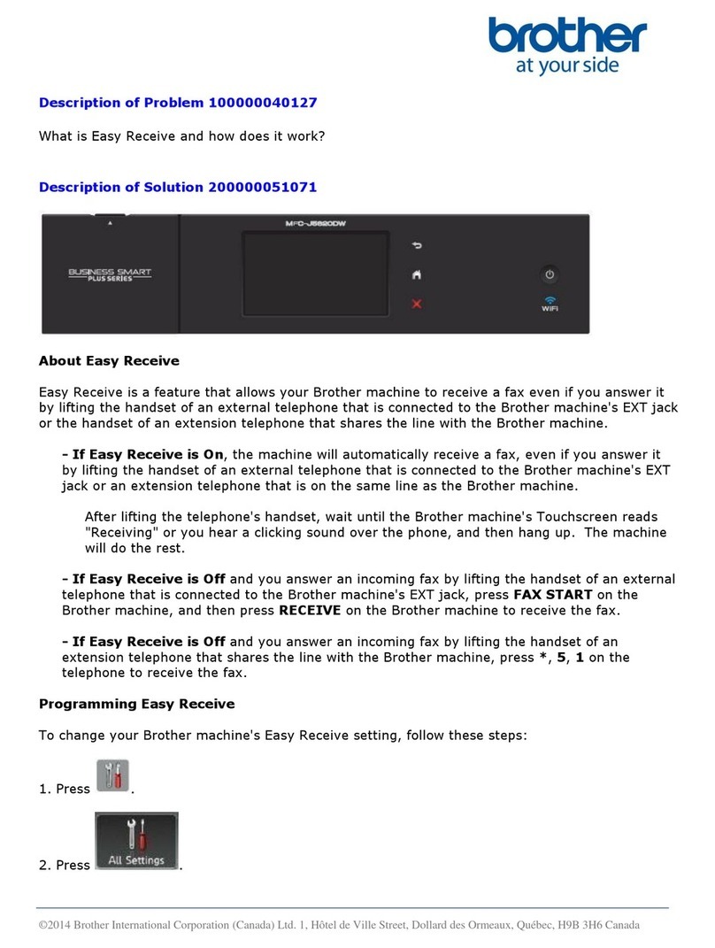 Brother Business Smart Plus Series Instruction sheet