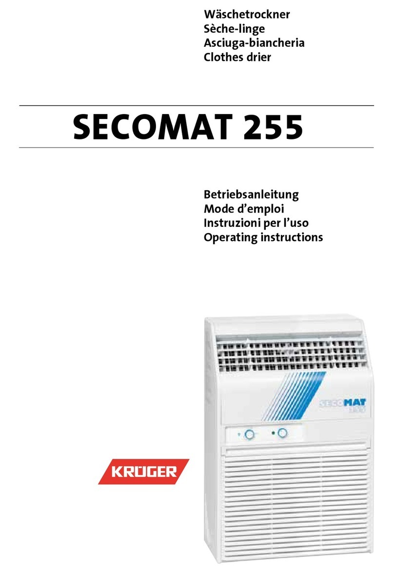Kruger SECOMAT 255 User manual