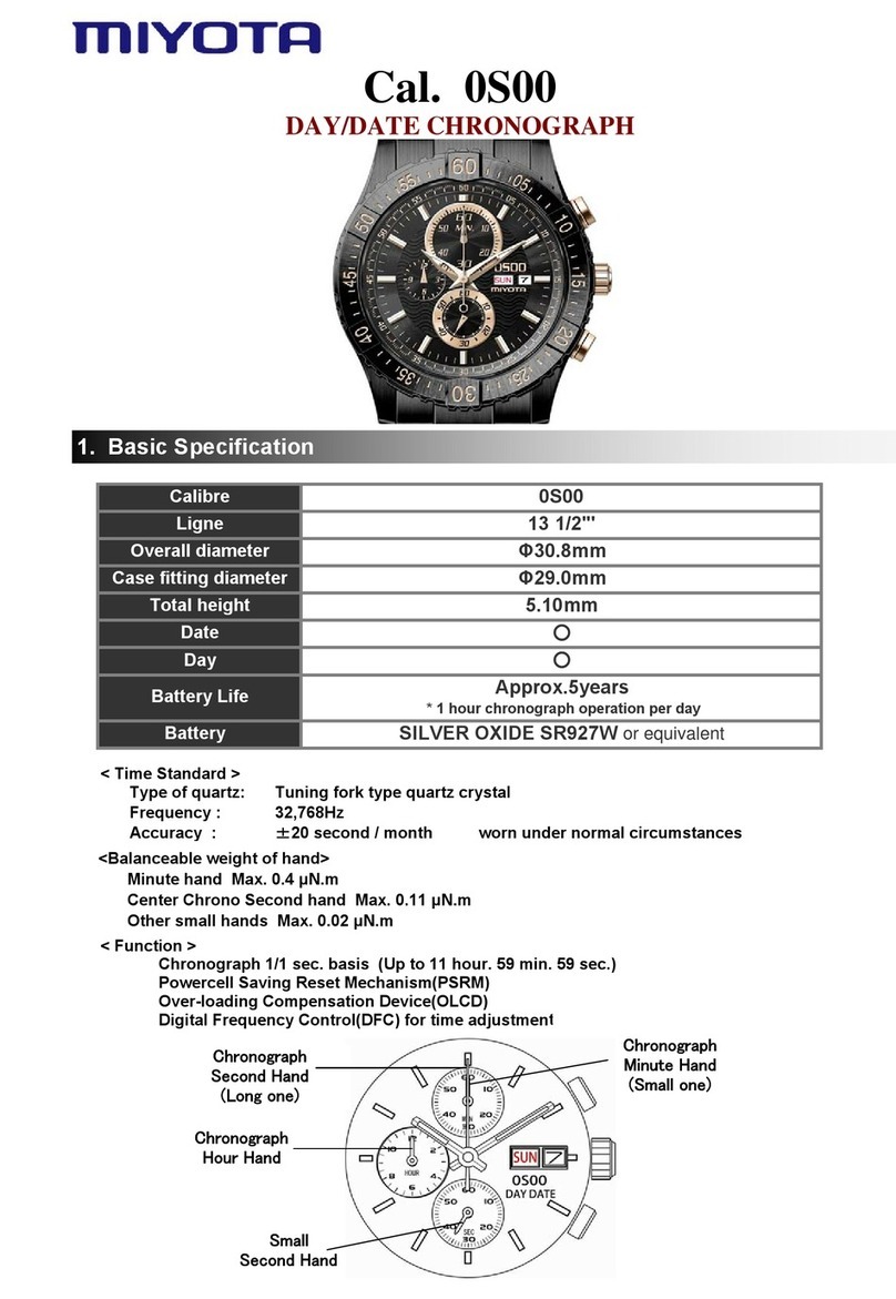 Citizen 0S00 manual