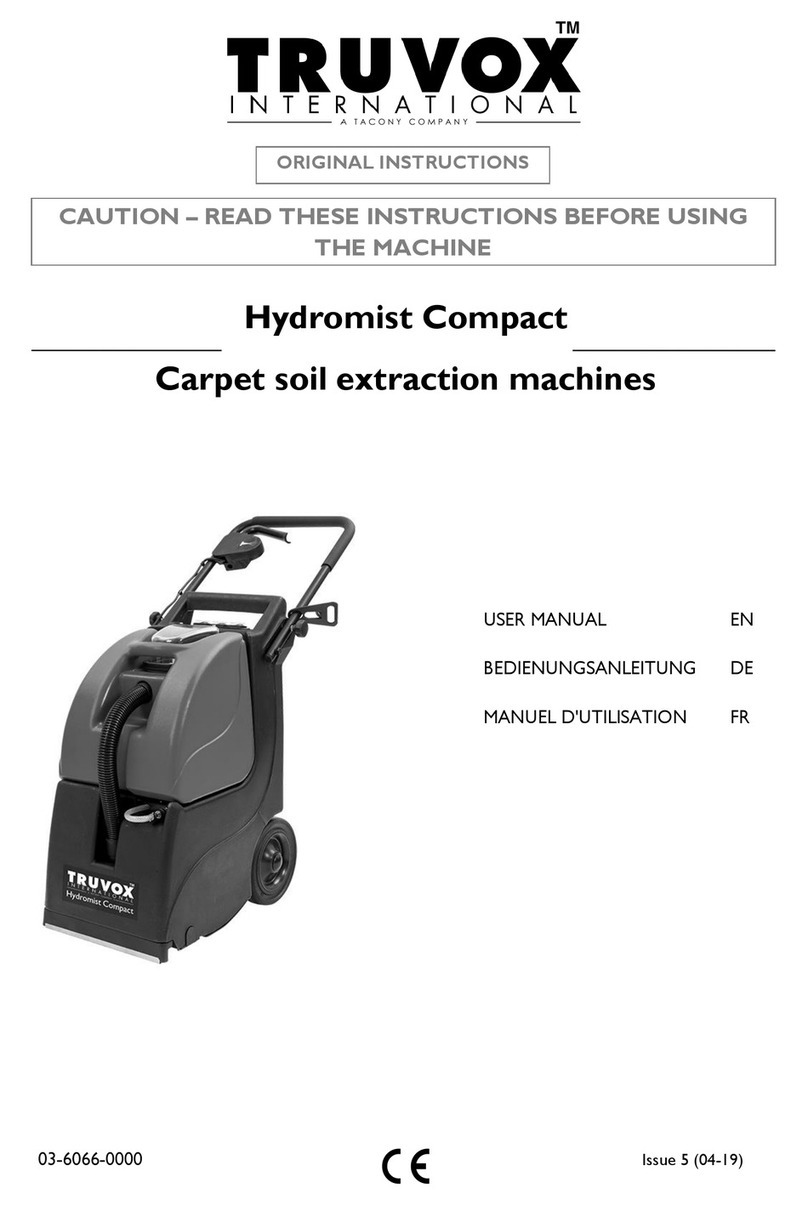 Tacony TRUVOX Hydromist Compact user manual