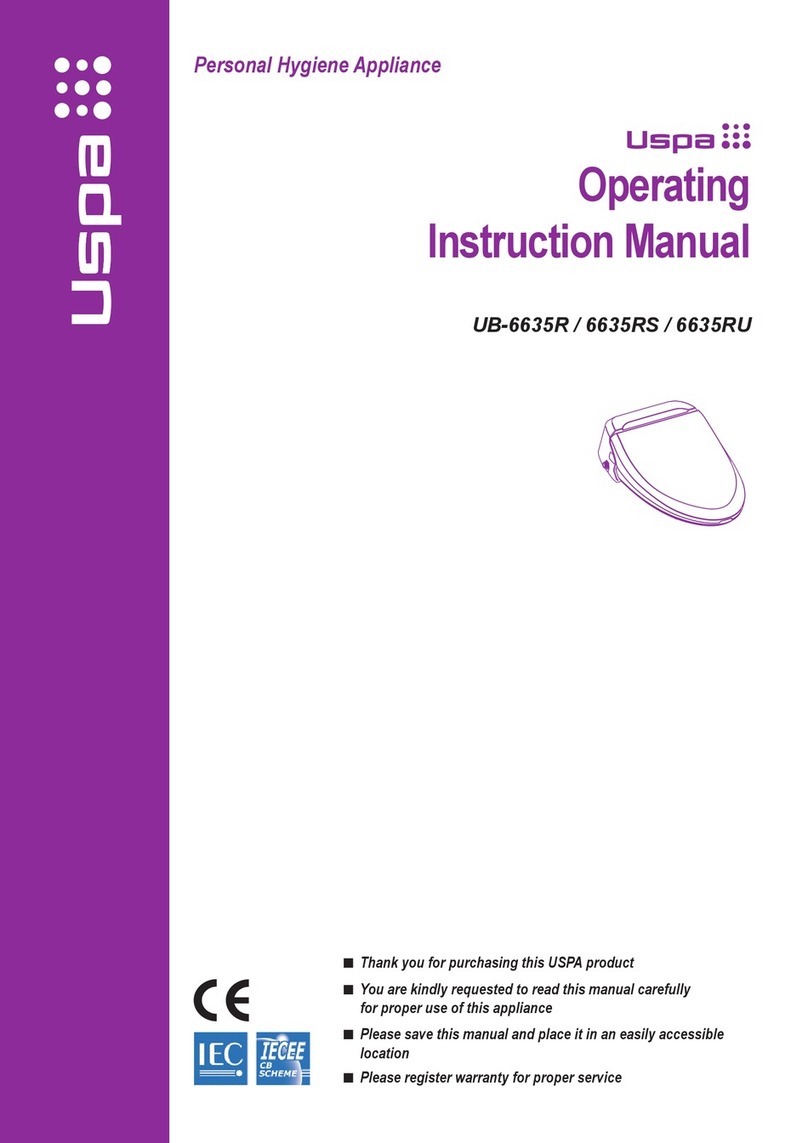 Uspa UB-6635R Operating instructions manual Uspa UB-6635R Operating instructions manual