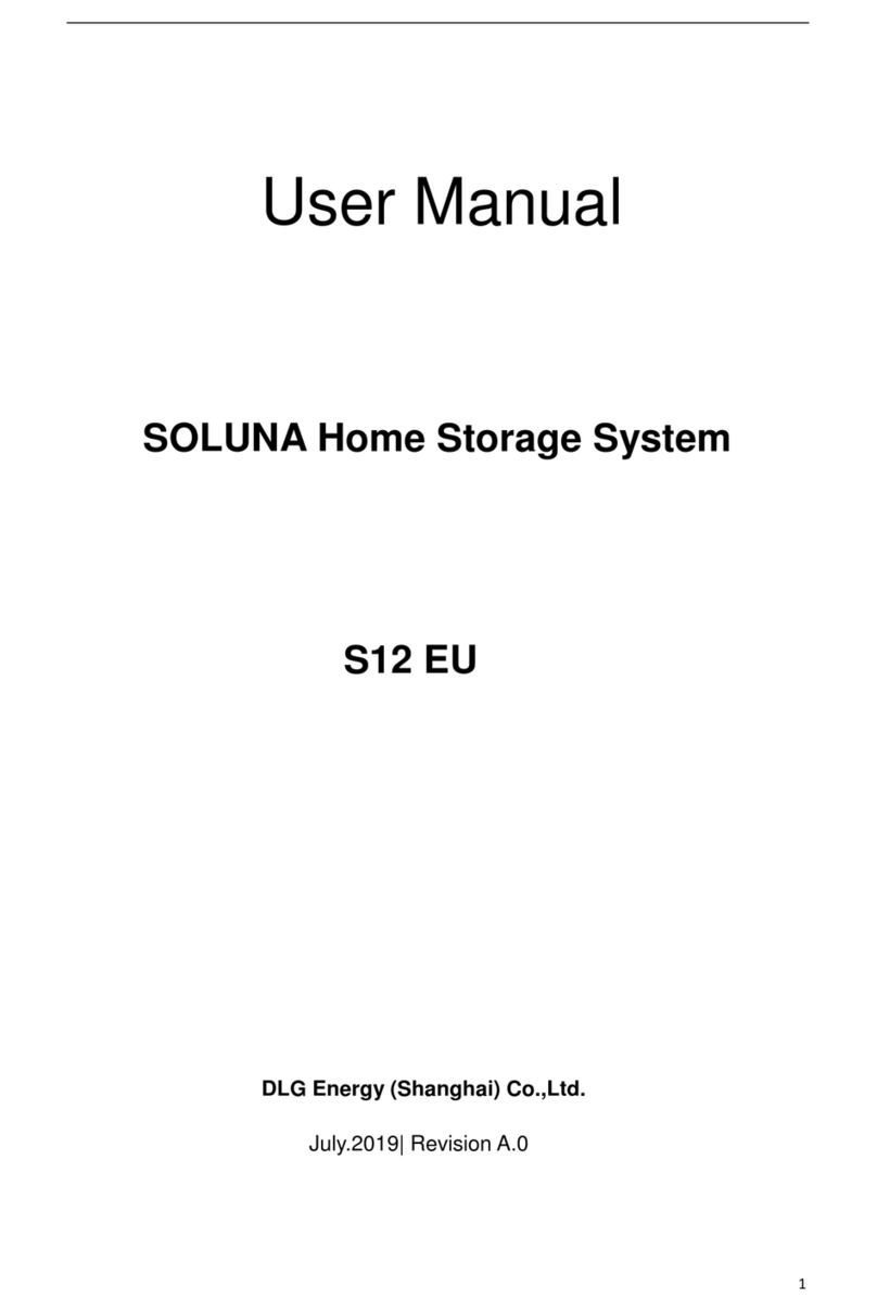 DLG Energy SOLUNA S12 EU user manual