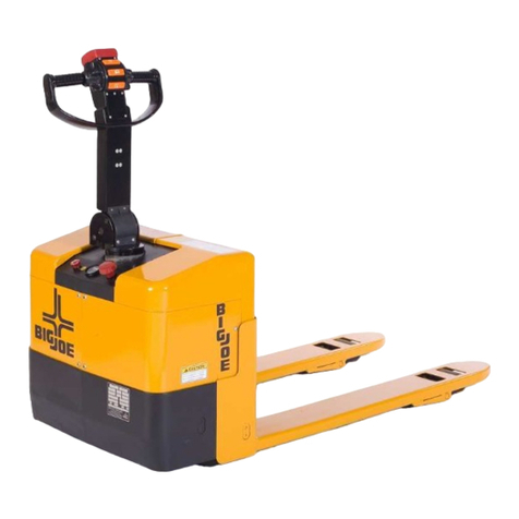 Big Joe PTE 30 Series Operation, maintenance, repair parts list