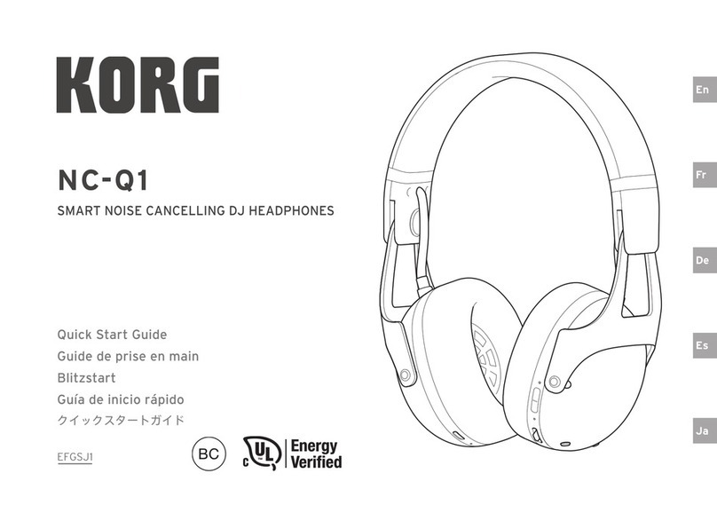 Korg NC-Q1 quick start guide