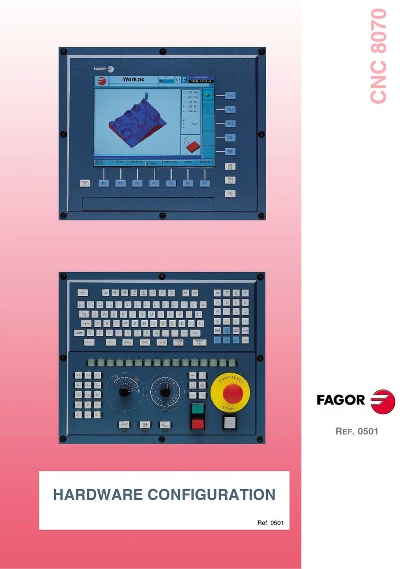 Fagor CNC 8070 Hardware configuration