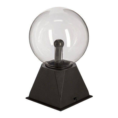 Clas Ohlson Plasma Ball quick start guide