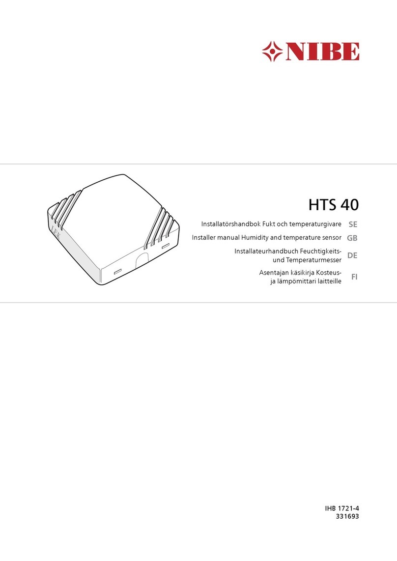 Nibe HTS 40 User guide